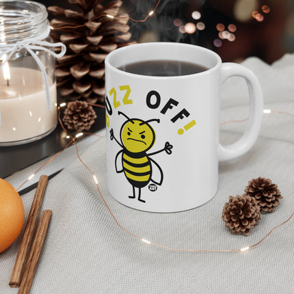 Buzz off bee Ceramic Mug