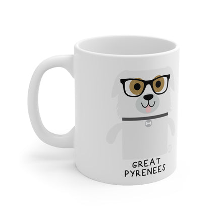 Bow Wow Meow Great Pyrenees Ceramic Mug