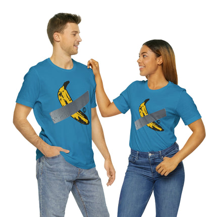 Duct Tape Banana Unisex Short Sleeve Tee