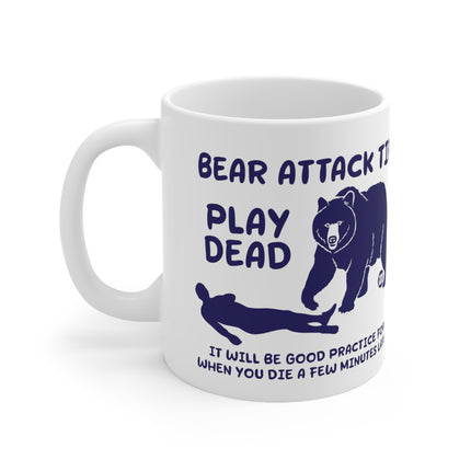 Bear Attack Ceramic Mug