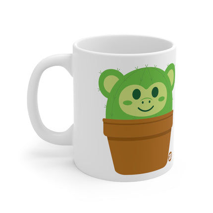 Cactimals Monkey Ceramic Mug