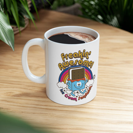 Funshine Ice Cream Sandwich Ceramic Mug