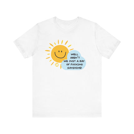 Aren't We A Fucking Ray Of Sunshine Tee