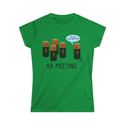 AA Meeting Battery Women's Softstyle Tee