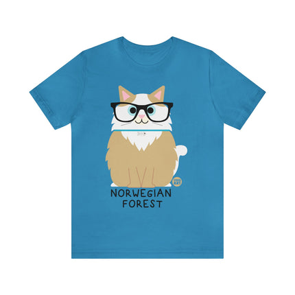 Bow Wow Meow Norwegian Forest Unisex Tee