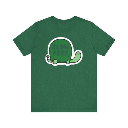 Cute "SLOW POKE" Turtle Tee Shirt