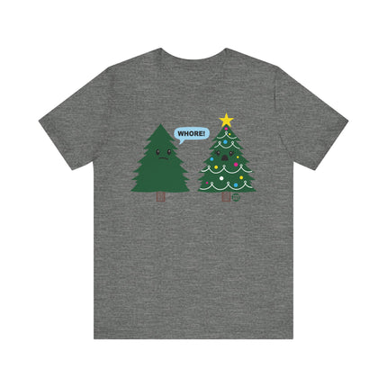 Funny Christmas Tree Tee Shirt