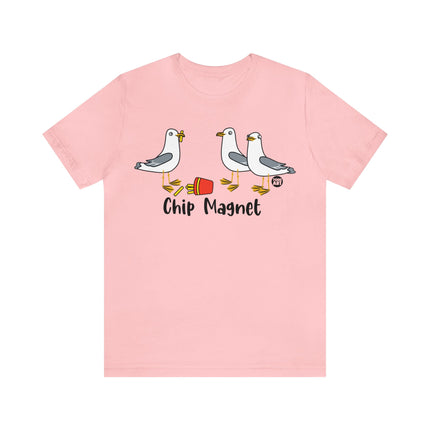 Chip Magnet Unisex Short Sleeve Tee