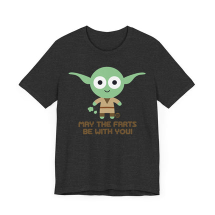 Funny Star Wars "May the Farts Be With You" Yoda Tee Shirt