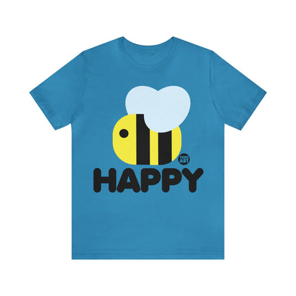 Be Happy Bee Unisex Tee