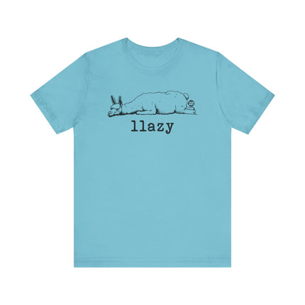 Llazy Llama Tee, Funny Lazy Llama Tshirt