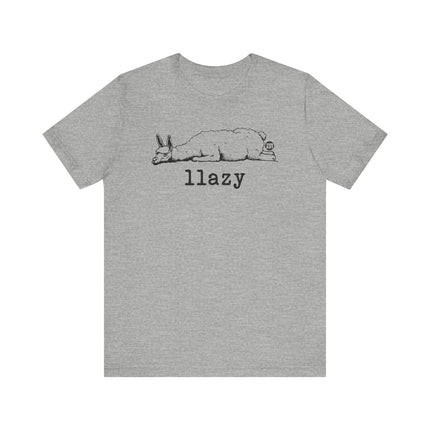 Llazy Llama Tee, Funny Lazy Llama Tshirt