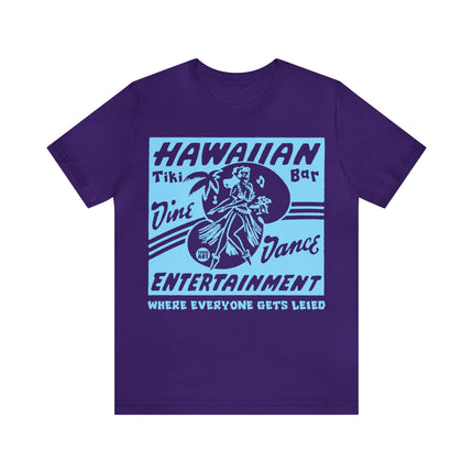 Retro Hawaiian Tiki Bar Unisex Short Sleeve Tee