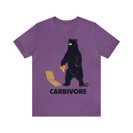 Carbivore Pizza Bear Unisex Tee