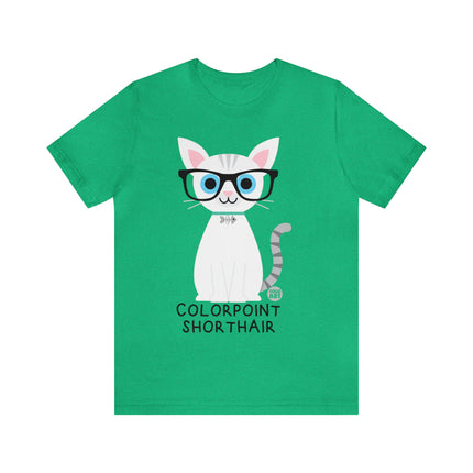 Bow Wow Meow Colorpoint Shorthair Unisex Tee