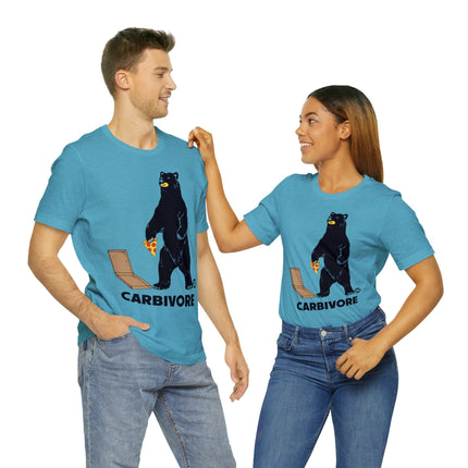 Carbivore Pizza Bear Unisex Tee