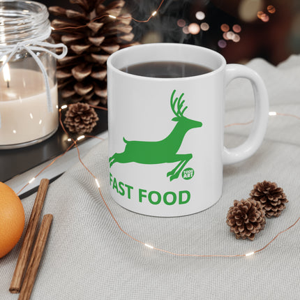 Fast Food Deer Ceramic Mug