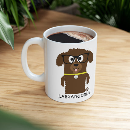 Bow Wow Meow Labradoodle Ceramic Mug