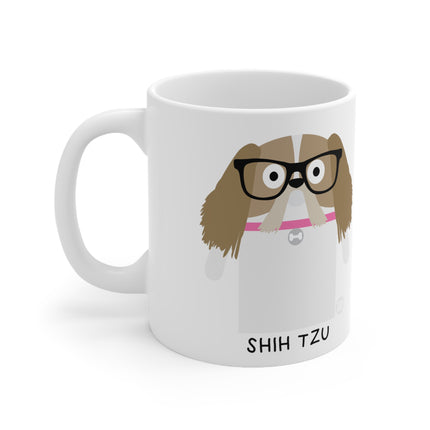 Bow Wow Meow Shih Tzu Ceramic Mug