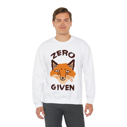 Zero Fox Given Crewneck Sweatshirt