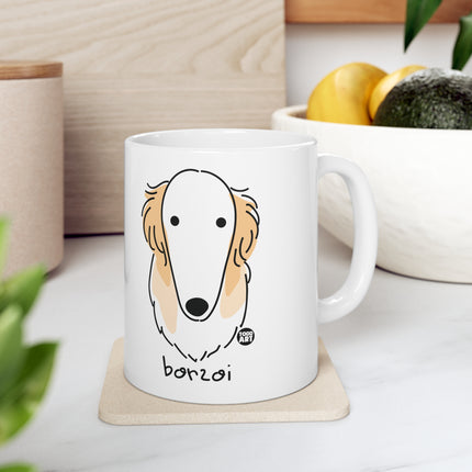 Dog Breeds Borzoi Ceramic Mug