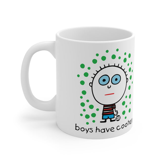 Boys Have Cooties Ceramic Mug
