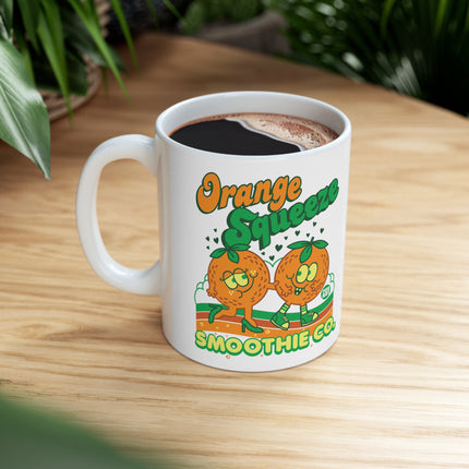 Funshine Orange Squeeze Ceramic Mug