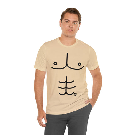 6 Pack Abs Unisex Tee
