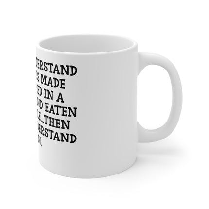 Pizza Understand Women Ceramic Mug