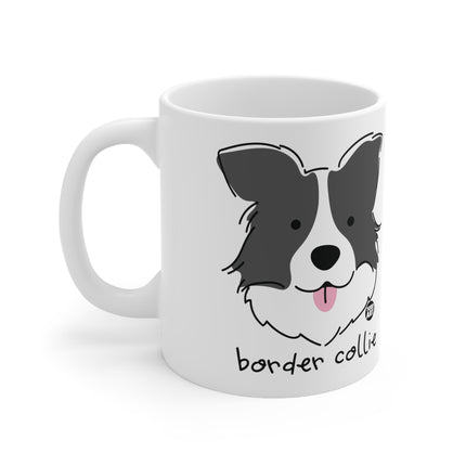 Dog Breeds Border Collie Ceramic Mug
