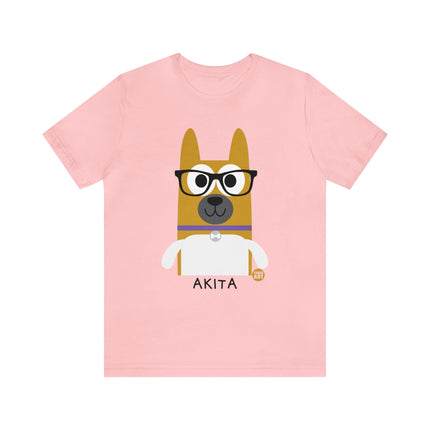 Bow Wow Meow Akita Unisex Tee