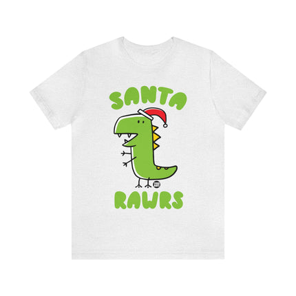 Santa Rawrs Christmas Unisex Tee