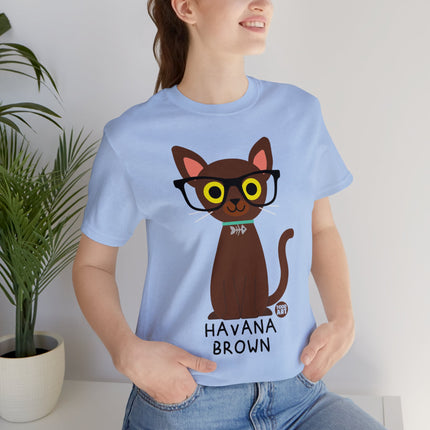 Bow Wow Meow Havana Brown Unisex Tee