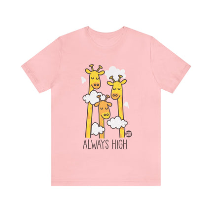 Always High Giraffes Unisex Tee