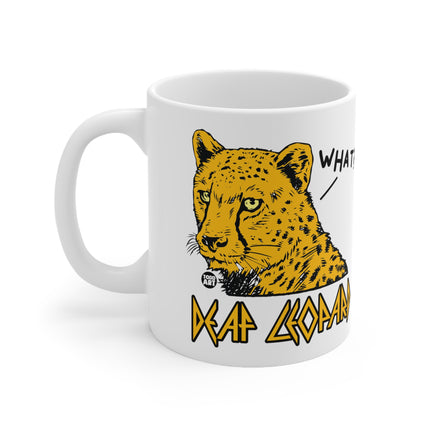 Deaf Leopard Ceramic Mug