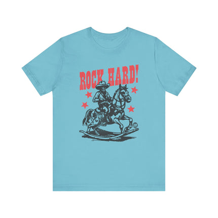 Rock Hard Horse Rocker Graphic Tee