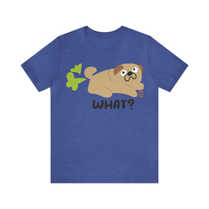 What Fart Dog Unisex Short Sleeve Tee