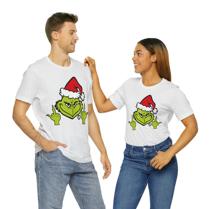 Grinch Fuck You Unisex Xmas Tee