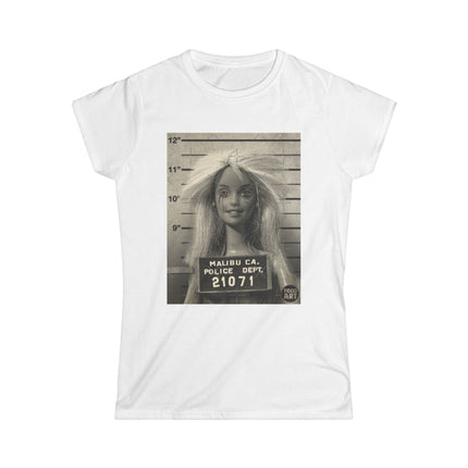 Barbie Mugshot Women's Softstyle Tee