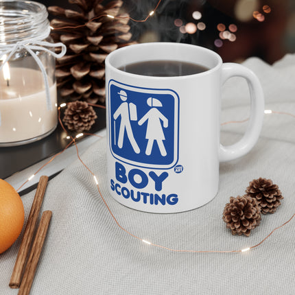 Boy Scouting Ceramic Mug