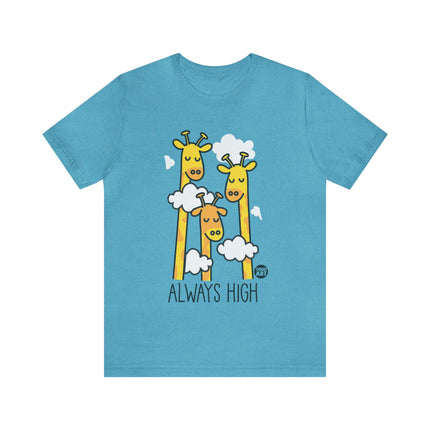 Always High Giraffes Unisex Tee