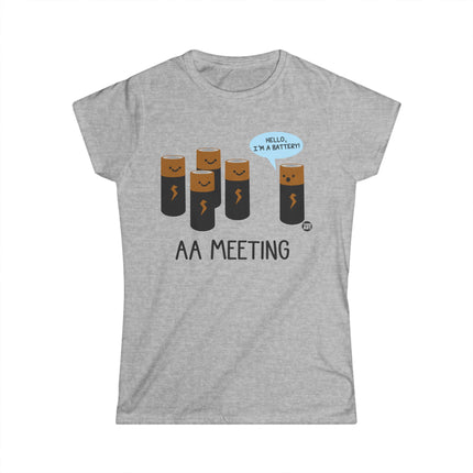 AA Meeting Battery Women's Softstyle Tee