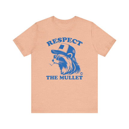 Respect The Mullet Raccoon Tshirt