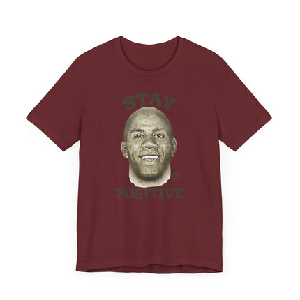 Motivational "STAY POSITIVE" MAGIC JOHNSON Tee Shirt