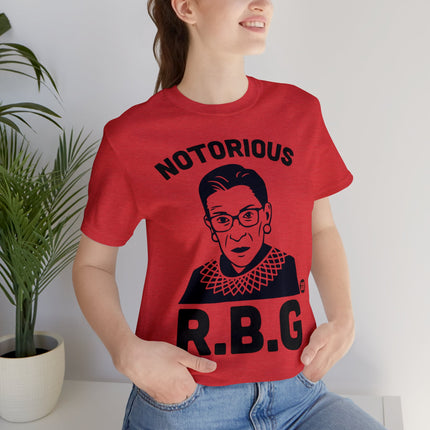 Notorious RBG Unisex Short Sleeve Tee