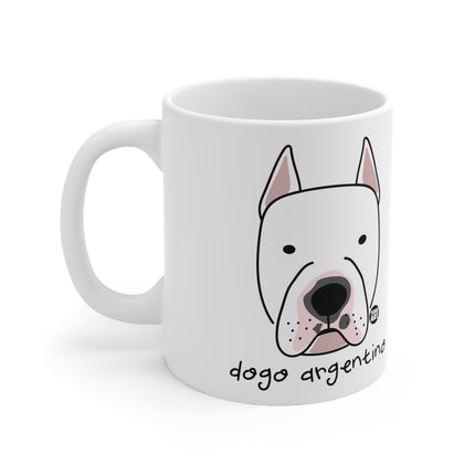 Dog Breeds Dogo Argentino Ceramic Mug