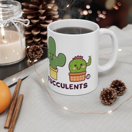 Fucculents Ceramic Mug