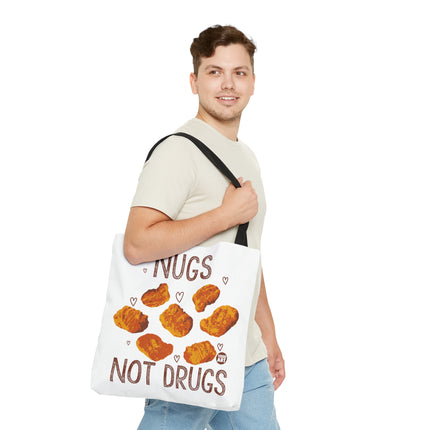 Nugs Not Drugs Chicken Nugget Tote Bag