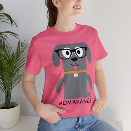 Bow Wow Meow Weimaraner Unisex Tee