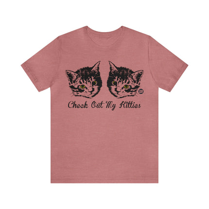 Check Out My Kitties Unisex Tee